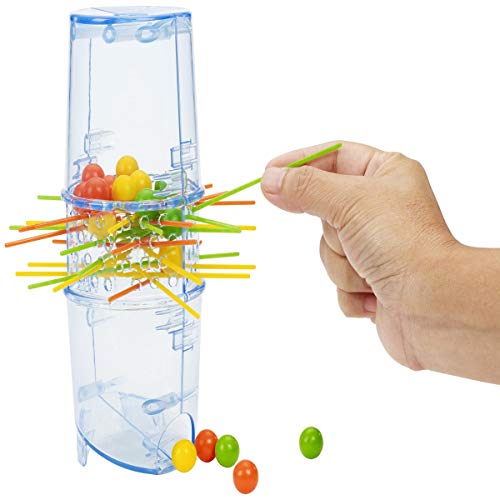 Mattel Games Fast Fun Blokus/Kerplunk miniatura 2