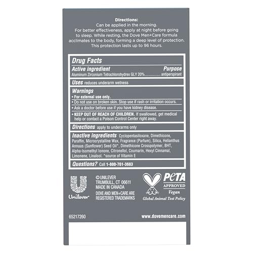 Dove Men+Care Clinical Protection Antitranspirante 72h 1.7 oz 24 uni miniatura 2