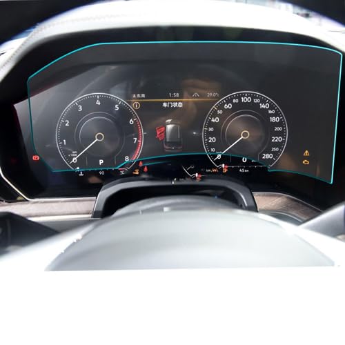 Protector de pantalla para cuadro de instrumentos VW Touareg 2019 2020 antihuellas 2