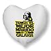 Cojín Corazón Tengo el Mejor Marido de la Galaxia STAR WARS Darth Vader - Relleno Incluido - Frase romántica - Para Regalo de San Valentín o Aniversario - Decoración sofá Sala de Estar o habitación