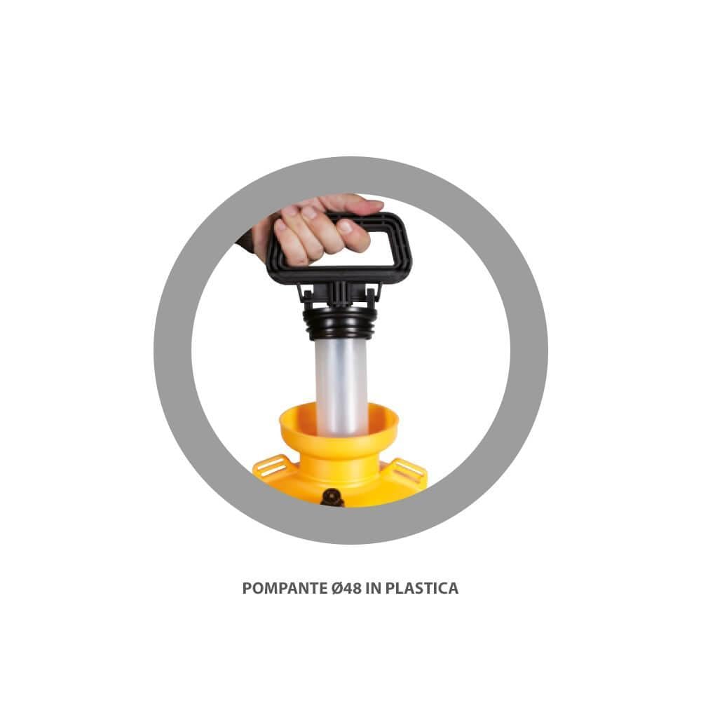 Volpi 3350C - Spruzzatore a Compressione, Colore: Giallo