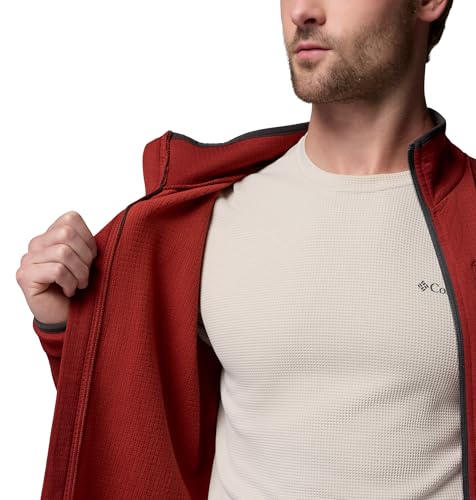 Image of Columbia Men's Essential Hike Grid Fleece Full Zip