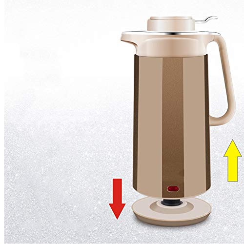 Tetera eléctrica aislada doble capa acero inoxidable 304 miniatura 3