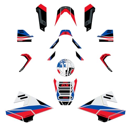 Protection réservoir pour BMW F 900 GS Trophy kit autocollant 3D Made in Italy