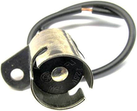 Bayonet Bulb Socket, BA15s base (1141, 1156, etc.), 1-hole Flange (orthagonal)