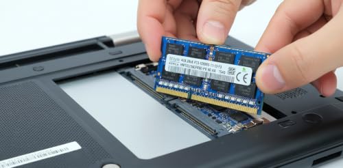 Image of 4GB DDR3 Laptop RAM for Hynix - 1600MHz PC3-12800S 204-Pin SO-DIMM 1.5V Non-ECC Unbuffered Notebook Memory Module Upgrade - Part Number: HMT351S6CFR8C-PB