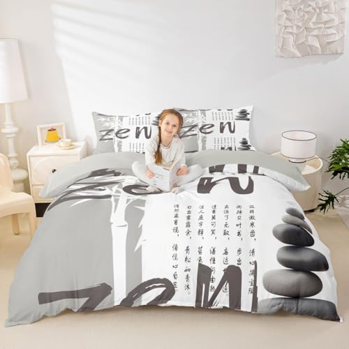 Erosebridal Zen Duvet Cover Zen Stone Bedding Set