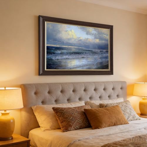Impression sur toile New Jersey Shore affiche William Trost Richards premium