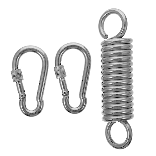 IWOWHERO Hammock Hanging Kit Swing Telescopic Hook Set Spring Hook Kit for Trusses Fitness Equipment