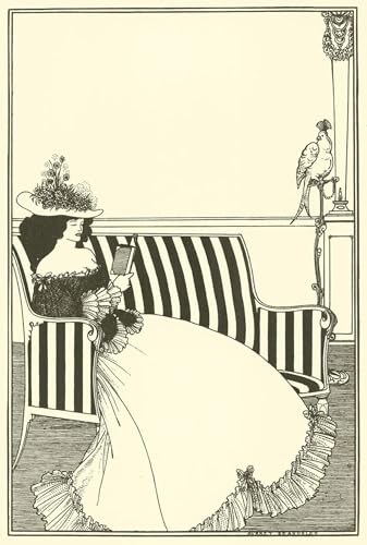 Toile Impression Aubrey Beardsley 60x90cm pour Rénover la Décoration d'une Chambre