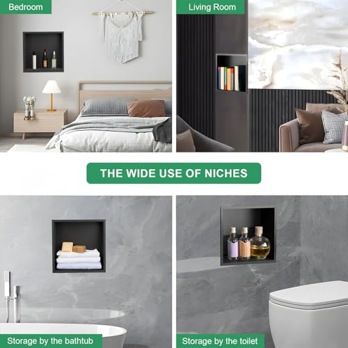 Étagère de douche murale pour une salle de bains moderne - 8