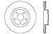 StopTech 128.62085L Sport Cross Drilled Brake Rotor (Front Left), 1 Pack
