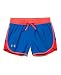 Under Armour Girls' Fast Lane Shorts, Ultra Blue/Rocket Red, Youth Large