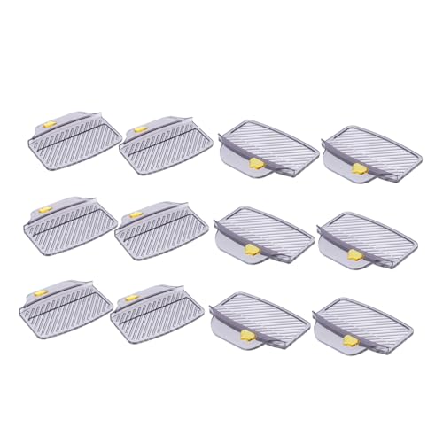 DOITOOL 6 pares Asas Elevadoras para Tapa de Inodoro Diseño Ergonómico y Fácil Instalación Compatible con Varios Modelos Accesorio Práctico para Baño Doméstico y Público