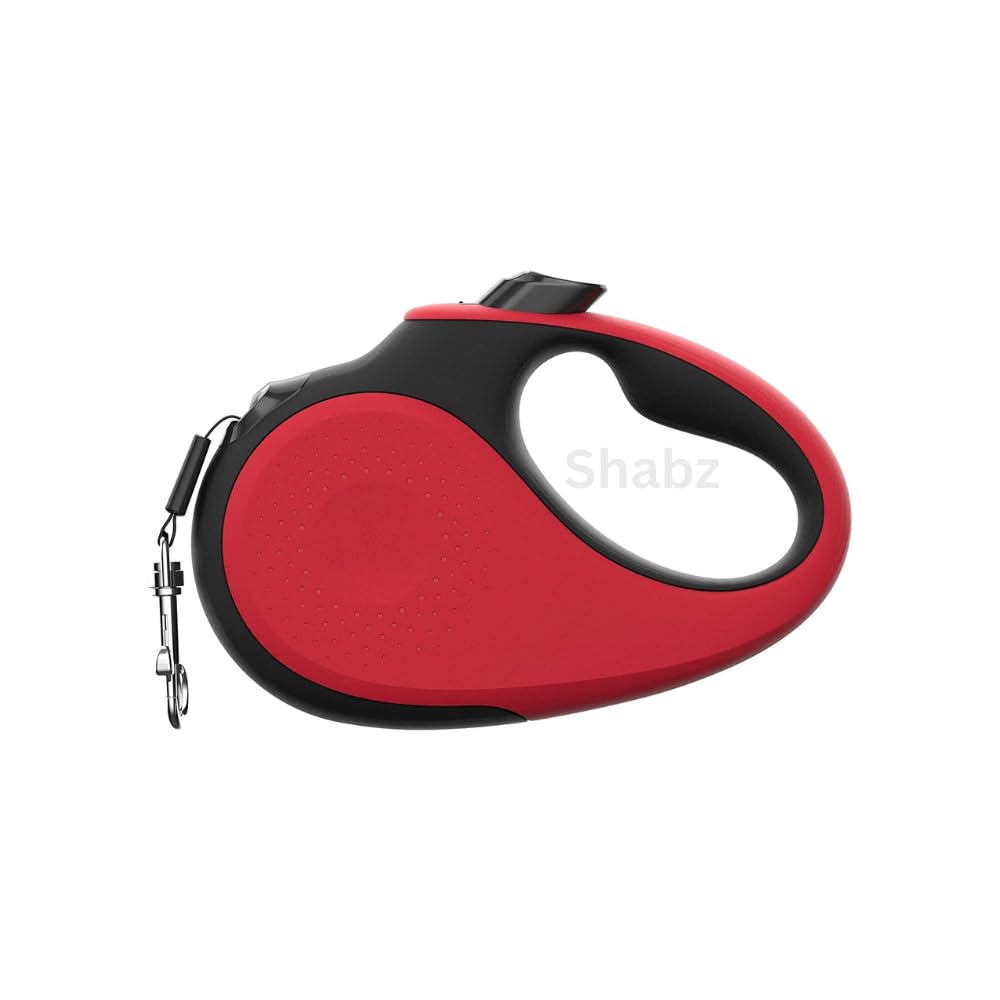 Retractable Dog Leash with Anti-Slip Handle | 360° Tangle-Free Heavy Duty and One-Click Brake | One-Handed One Button Lock and Release System | for Large Dogs Random Color (5MTRS) (B0DFVQGQHX) Amazon Price History, Amazon Price Tracker