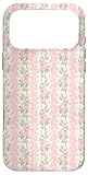 Coquette Pink Lace Peony Floral Flower Preppy Case for iPhone 17 Pro Max