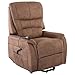 Produktbild Raburg TV-Sessel JAN, ERDNUSS-BRAUN, VLT-Mikrofaser, elektrische Aufstehhilfe, 2 kraftvolle Motoren, Schlafsessel XL, Liege- & Relaxfunktion, Taschenfederkern & Komfortschaum-Polsterung