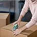 Duck EZ Start Clear Packing Tape with One-Handed Dispenser - Quiet Easy Start Packaging Tape for Boxes, Shipping, Moving & Storage - 1.88 Inch x 55 Yards (1259457)