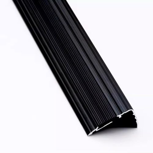 L���^�K�i�m�[�W���O �G�b�W�g���� �A���~���K�i���ݔ� ����~�߃R�[�i�[�v���e�N�^�[ ���S ���t���ȒP �����E���O���p(Black,20pcs 0.9m/3ft)