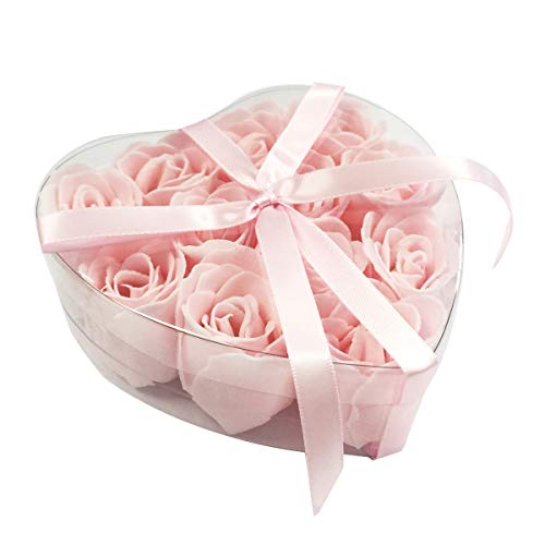 Wrapables SP-43-8A-PK Rose Scented Pink Rose Soaps thumb #1
