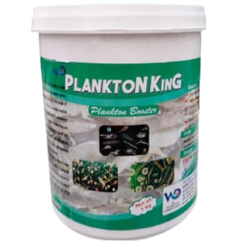 WD DE TOX Plankton King Plankton Booster for Fish Pond & Lake | Fertilizer for Diatom & Phytoplankton Growth | 100% Water Soluble | Fast Bloom Development | No Residue | Cost-Effective Solution