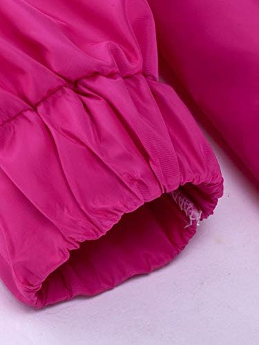 EOSIEDUR Women's Pullover Hoodies Jumpsuit Zipper Jacket Windbreaker Elastic Waistband Pants One Piece Outfits Tracksuit Set, C1# Pink, Medium — view 3