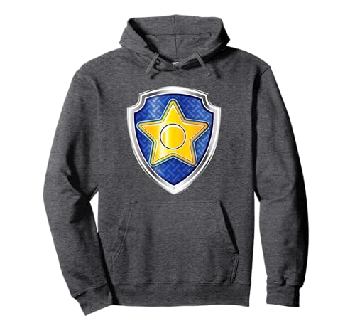 Sweat à capuche PAW Patrol Chase Badge chaud et résistant aux lavages