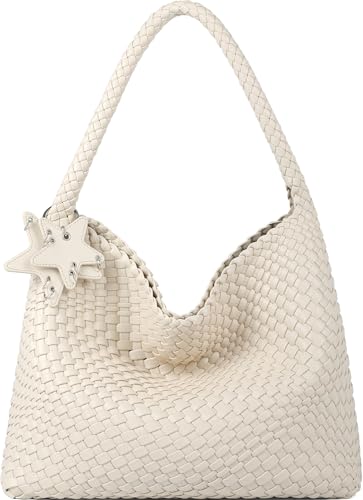 Bolso vegano de hombro para mujer estilo Hobo miniatura 1
