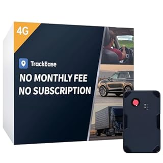 GPS Tracker for Vehicles, No Monthly Fee, No Subscription, Real-Time Location, Long Battery Life, Hidden Magnetic Tracking Device for Cars, Trip History, GeoFence, Driving Alerts, Global Coverage