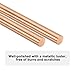 M METERXITY 2-Pack Copper Round Rod 6mm Dia. 7.87 Inch Length T2 Copper Stock Solid Copper Rod Lathe Bar for Metal Crafts DIY/Gardening/Industry/Decoration Pure Copper Tube