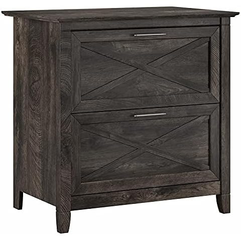Bush Furniture Key West Seitlicher Aktenschrank mit 2 Schubladen Cover