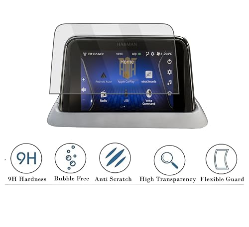 Image of (3 PACK Screen Guard For TATA CURVV EV 2024 /7 INCH INFOTAINMENT + STEERING + AC PANEL PROTECTOR /Curvv.EV Creative Car Digital Display Accessories [Not Tempered Glass] 7 INCH