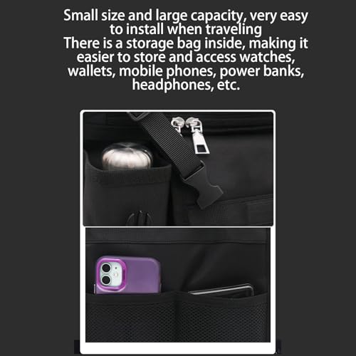 Mochila cruzada impermeable para hombre con soporte para botella elegante 6