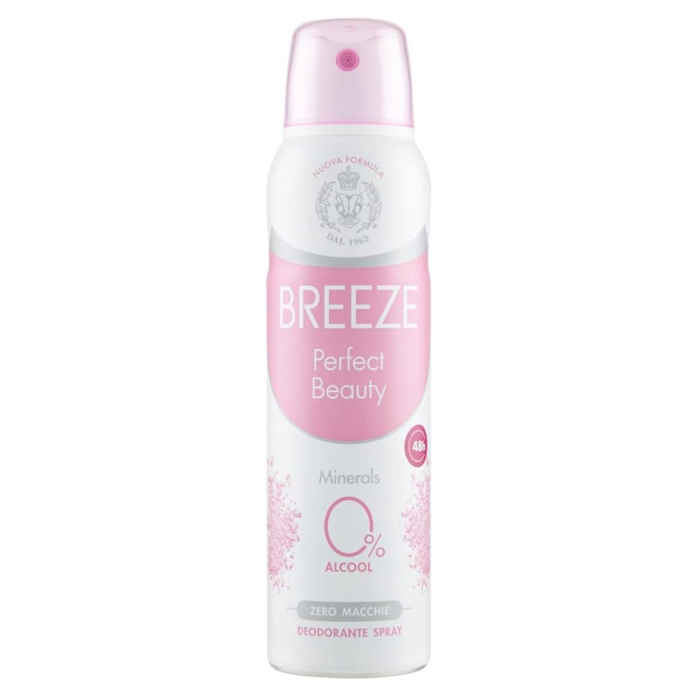 12 x Breeze Désodorisant Spray Perfect Beauty 150 ml