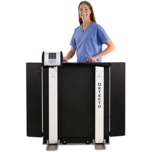 Detecto 6560 balanza electrónica portátil para pacientes miniatura 2