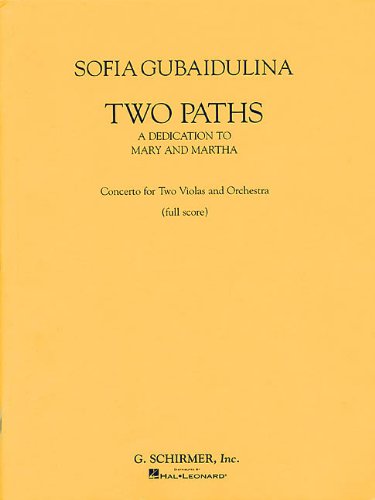 Two Paths - Concerto for Two Violas and Orchestra: Full Score