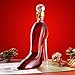 Butelka na wino, karafka na likier, karafka czerwonego wina, wysokie obcasy butelka czerwonego wina, karafki do alkoholu, karafki do kieliszka, z korkiem do wina, nadaje się do barów, imprez, prezentów, dekoracji domu, 750 ml