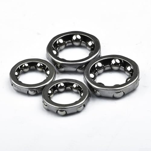 babominimer Set di cuscinetti per mozzo ruota bicicletta 3/16 "e 1/4" coppia anteriore e posteriore per ricambio componenti bici