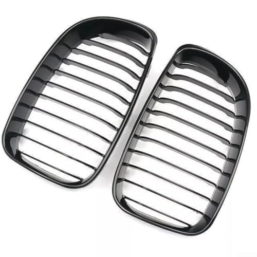 Calandres avant en ABS noir brillant de haute qualité pour BMW E81 E87