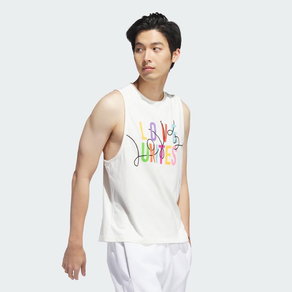 adidas Unisex Adult Love Unites X Rich Mnisi Graphics Tank Top