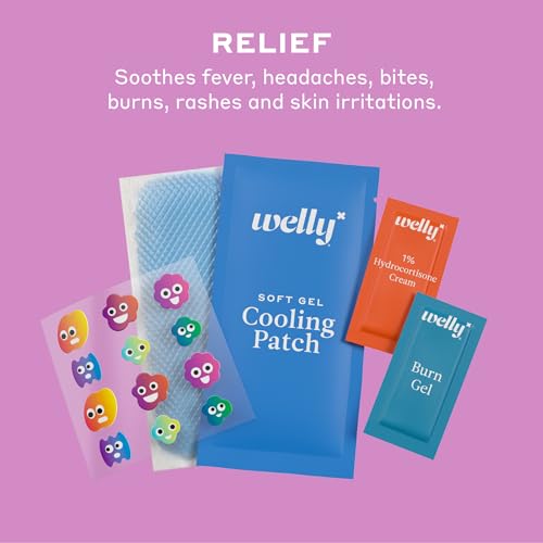 Image of Welly Comprehensive First Aid Kit - FSA Eligible - Adhesive Bandages, Tape and Non-Stick Pads, Butterfly Strips, Cleansing Wipes, Ointments, Gauze, and More - 240 Pieces