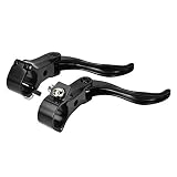 SolUptanisu 1 Pair ycle Brake Lever,1pair Aluminum Alloy 24mm Mountain Bike Disc Brake Bar Handle Le