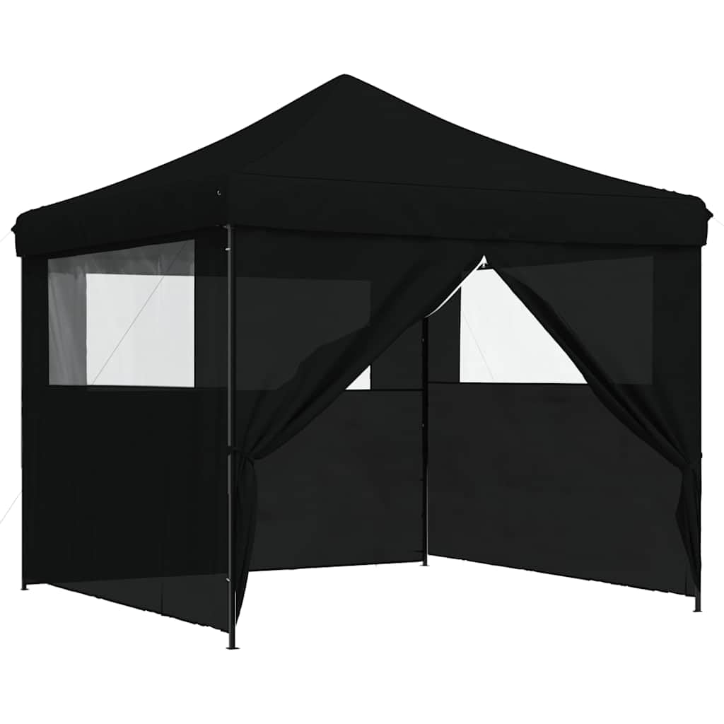 Namiot Pop-Up z 4 Ścianami, Czarny