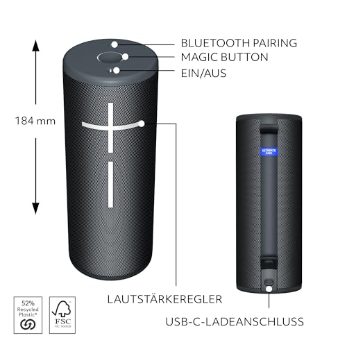 Ultimate Ears BOOM 4 – mobiler, wasserdichter