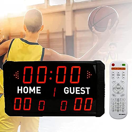 Marcador electrónico portátil para baloncesto miniatura 2