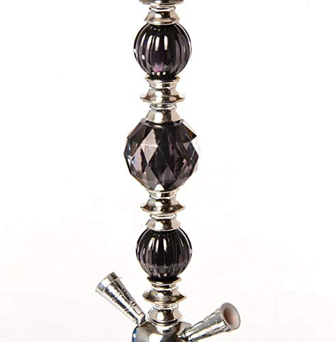 GLASHASCHAHE, Big GYNAH, 2 Schlauchhuka Set Mit Silikon-Hukahn-Schlauch, 21Inch Tall Hukahn Shisha,Blau – Bild 6