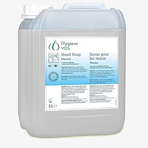 Hygiene VOS crème zeep 5 liter milde waslotion zeep crème neutrale voor alle gangbare druk dispensersystemen en zeepdispensers
