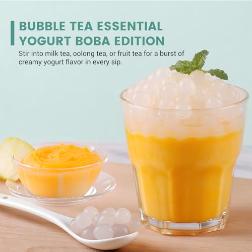 Image of Soeos Yogurt Flavored Popping Boba Pearls, 6.6 lbs (3Kg)