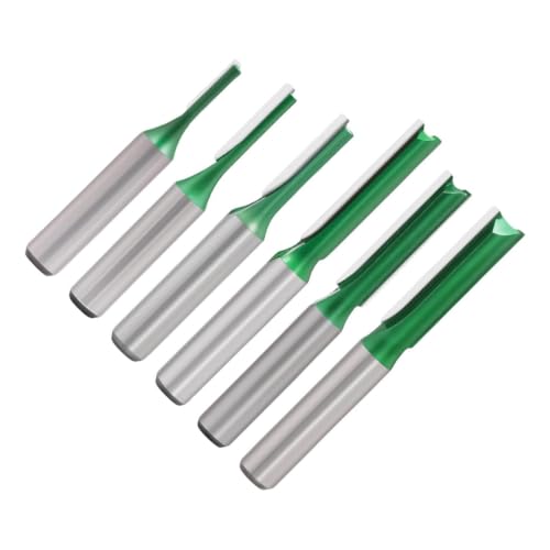 Fresas rectas para fresadora de 8 mm para ranurar y fabricar muebles