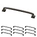 Franklin Brass P29614K-SI-B Soft Iron 5-Inch Lombard Kitchen or Furniture Cabinet Hardware Drawer Handle Pull, 10 pack